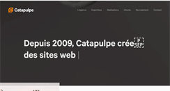 Desktop Screenshot of catapulpe.fr
